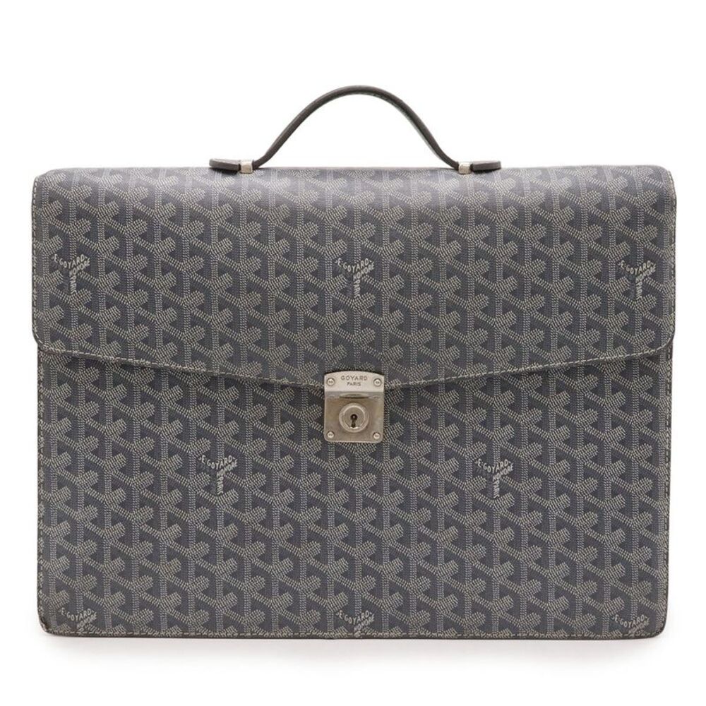 Goyard Business Bag Briefcase PVC Leather
